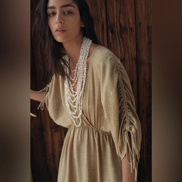 ZARA MIDI TUNIC DRESS - Picture 2 of 10